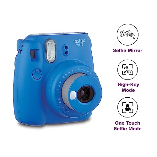 Fujifilm Instax Mini 9 Instant Camera (Cobalt Blue) Fujifilm Instax Mini 9 Instant Camera (Cobalt Blue)