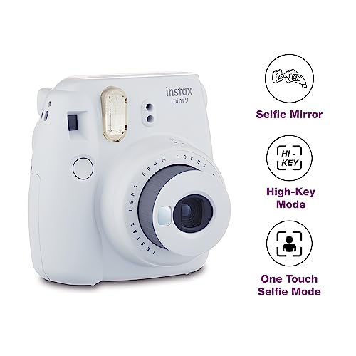 Fujifilm Instax Mini 9 Instant Camera (Smokey White) Fujifilm Instax Mini 9 Instant Camera (Smokey White)