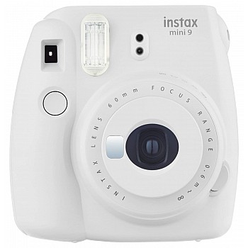 Fujifilm Instax Mini 9 Instant Camera (Smokey White)