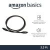 Amazon Basics Digital Optical Audio Toslink Cable For Television 3.28 Feet (Black, 1 Meter) - 5-Pack Amazon Basics Digital Optical Audio Toslink Cable For Television 3.28 Feet (Black, 1 Meter) - 5-Pack