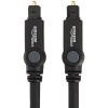 Amazon Basics Digital Optical Audio Toslink Cable For Television 3.28 Feet (Black, 1 Meter) - 5-Pack Amazon Basics Digital Optical Audio Toslink Cable For Television 3.28 Feet (Black, 1 Meter) - 5-Pack