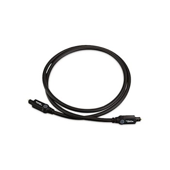 Amazon Basics Digital Optical Audio Toslink Cable For Television 3.28 Feet (Black, 1 Meter) - 5-Pack Amazon Basics Digital Optical Audio Toslink Cable For Television 3.28 Feet (Black, 1 Meter) - 5-Pack