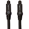 AmazonBasics CL3 Rated (in-Wall Installation) Toslink Cable - 10 Feet