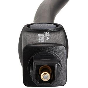 AmazonBasics CL3 Rated (in-Wall Installation) Toslink Cable - 10 Feet AmazonBasics CL3 Rated (in-Wall Installation) Toslink Cable - 10 Feet