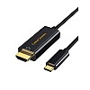 CableCreation USB C to HDMI Cable 6Feet, USB Type C to HDMI 4K@30Hz, Thunderbolt 3/4, Black