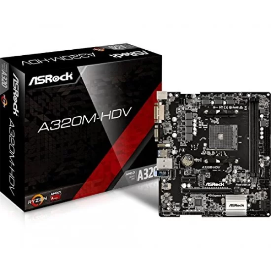 ASRock A320M-HDV R4.0 BIOS Updated for Ryzen 3rd Gen Processors with 4 SATA3