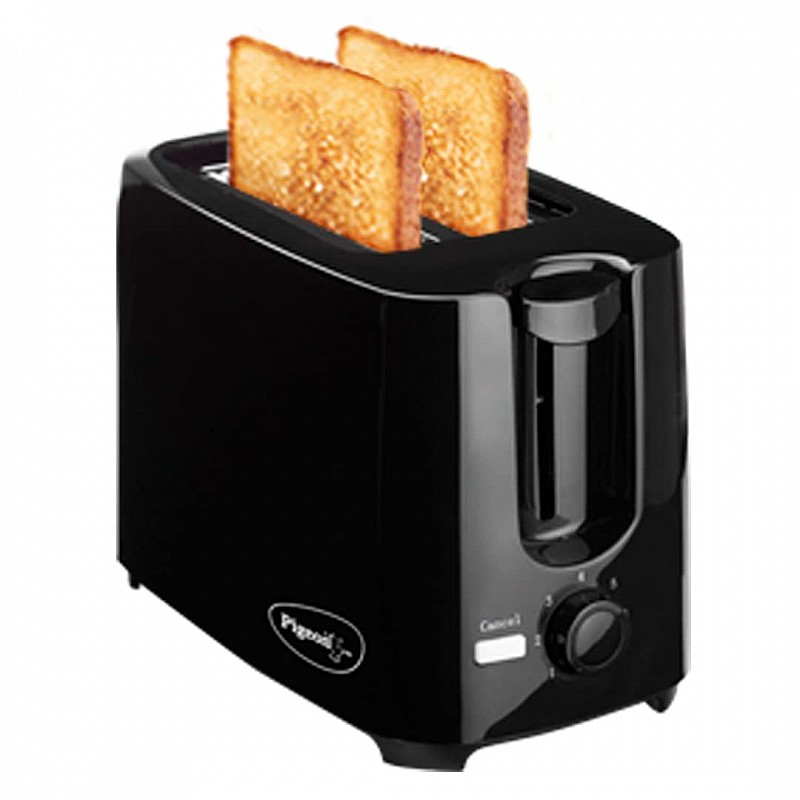 Pigeon by Stovekraft 2 Slice Auto Pop up Toaster. A Smart Bread Toaster for Your Home (750 Watt) (black)-1