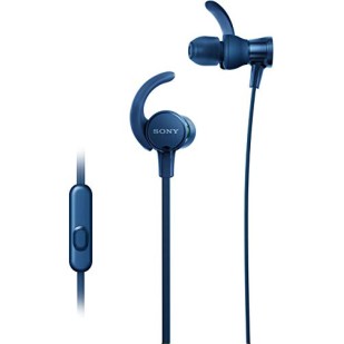Sony MDR-XB510AS Wired in Ear Headphone with Mic (Blue) Sony MDR-XB510AS Wired in Ear Headphone with Mic (Blue)