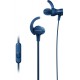 Sony MDR-XB510AS Wired in Ear Headphone with Mic (Blue)