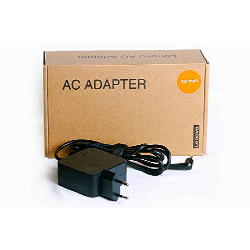 Lenovo Plastic Gx21M75594 45W Laptop Adapter/Charger with Power Cord for Select Models of Lenovo (Round Pin)