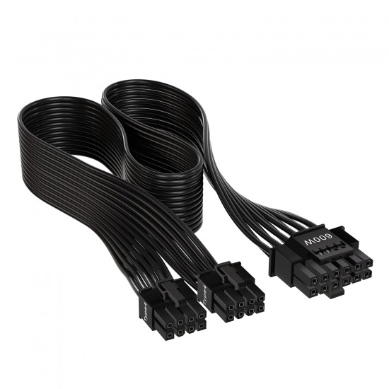 Corsair 600W 12+4 pin PCIe 5.0 12VHPWR Type-4 600W PSU Power Cable - CP-8920284