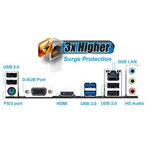 GIGABYTE AMD A68, FM2+ and FM2 Socket,Ultra Durable Motherboard (GA-F2A68HM-H)