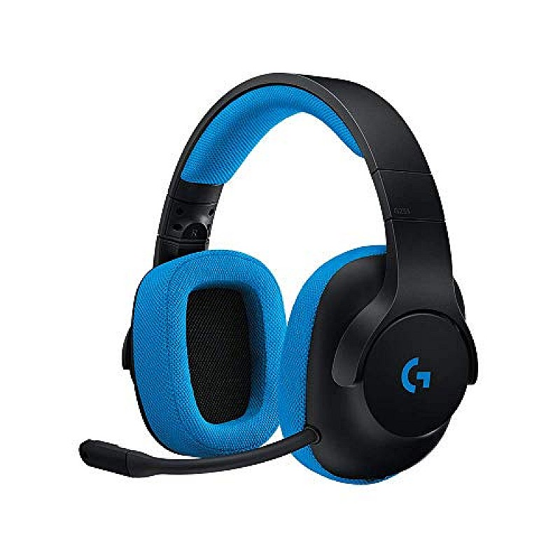 Logitech G233 Gaming Headset with Mic (Black and Blue) 