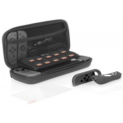 AmazonBasics Starter Kit for Nintendo Switch (Black)