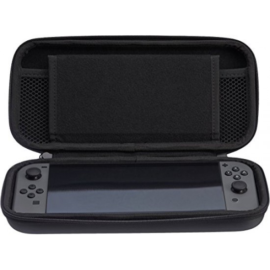 AmazonBasics Starter Kit for Nintendo Switch (Black)