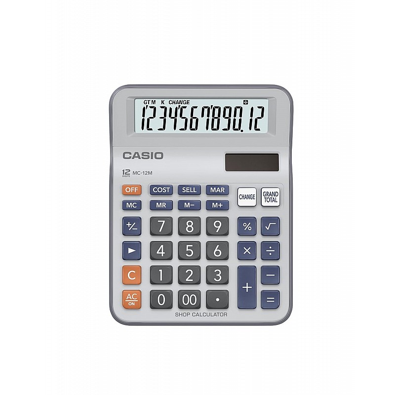 Casio MC-12M Shop Calculator