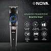 Nova Super Groom NG 1147 Multi-kit 60 Minutes Runtime Hair Trimmer for Men (Black)