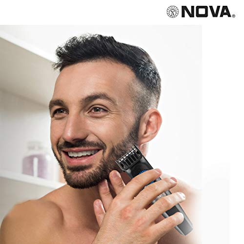 Nova Super Groom NG 1147 Multi-kit 60 Minutes Runtime Hair Trimmer for Men (Black) Nova Super Groom NG 1147 Multi-kit 60 Minutes Runtime Hair Trimmer for Men (Black)