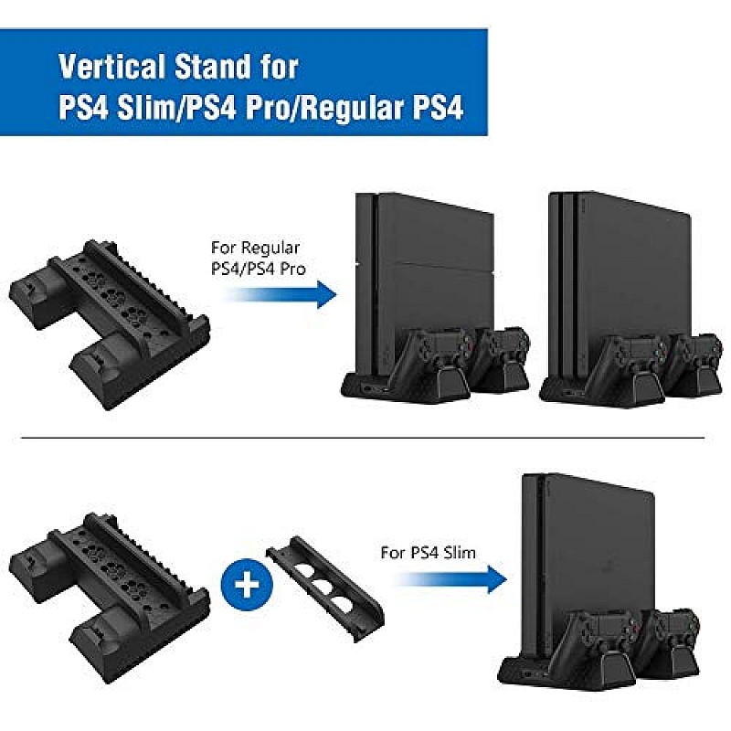 New World Playstation 4 Multifunctional Console Vertical Stand