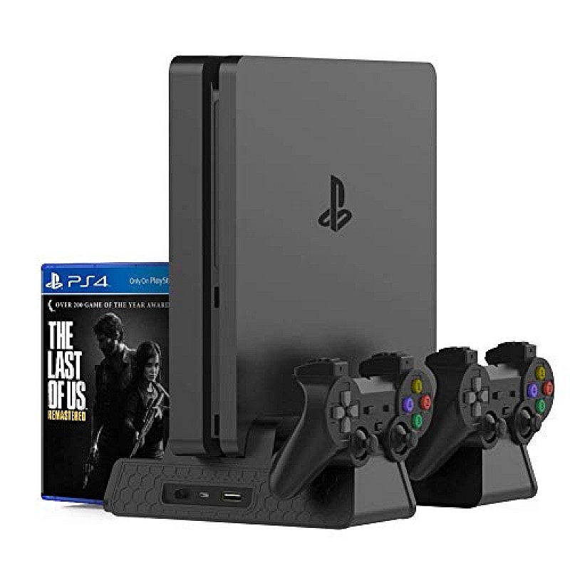 New World Playstation 4 Multifunctional Console Vertical Stand