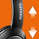 PHILIPS on-ear headphones SHL3075BK/00 on-ear headphones  black