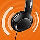 PHILIPS on-ear headphones SHL3075BK/00 on-ear headphones  black