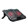 Cosmic Byte Comet Laptop Cooling Pad, Dual 140 mm, USB Ports, Support Upto 17" Laptops (Red)