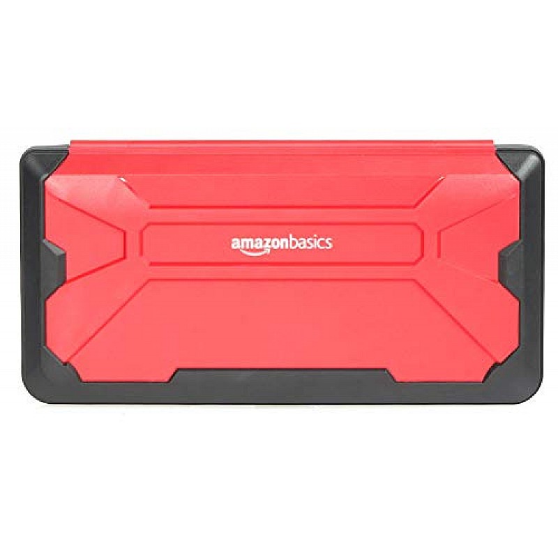 AmazonBasics Vault Case for Nintendo Switch, Red