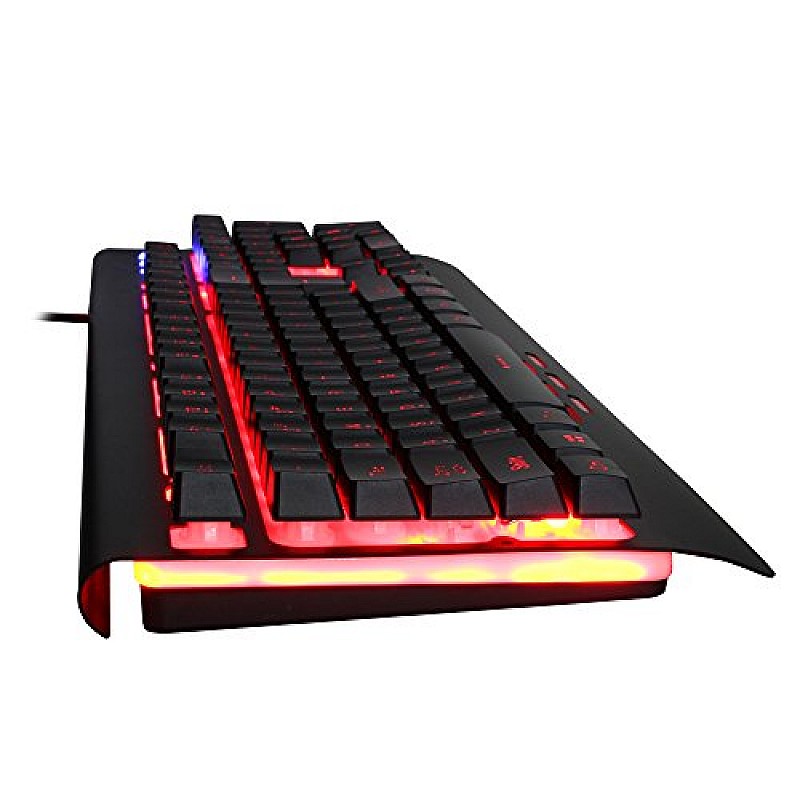 Redgear Blaze Semi-Mechanical wired Gaming keyboard with 3 colour backlit Refurbished 