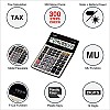 Casio DJ-240D Plus 300 Steps Check and Correct Premium Desktop Calculator with Metallic faceplate & Bigger Screen/Keys (14 Digit)