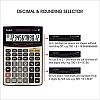 Casio DJ-240D Plus 300 Steps Check and Correct Premium Desktop Calculator with Metallic faceplate & Bigger Screen/Keys (14 Digit)