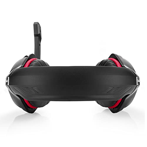 Cosmic Byte GS410 Headphones with Mic and for PS5, PS4, Xbox One, Laptop, PC (Black/Red) Cosmic Byte GS410 Headphones with Mic and for PS5, PS4, Xbox One, Laptop, PC (Black/Red)