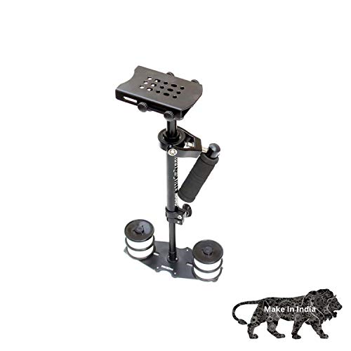 SHOOTVILLA Nano Handheld Video stabilizer or Steadycam for SLR Mini DV Cameras with Box Weighing Upto 1kg Free Quick Release Base Plate SHOOTVILLA Nano Handheld Video stabilizer or Steadycam for SLR Mini DV Cameras with Box Weighing Upto 1kg Free Quick Release Base Plate