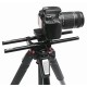 Shootvilla Universal Rail System 15mm Rod Support for EOS 5D Mark2 7D 550d t2i DSLR DV Camera HDV Video Film Shooting Movie (Black)