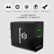 GeekCases ZipCube 2 USB / 3.4A Universal Wall Charger Adapter (Black, with Micro USB Cable)