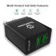 GeekCases ZipCube 2 USB / 3.4A Universal Wall Charger Adapter (Black, with Micro USB Cable)