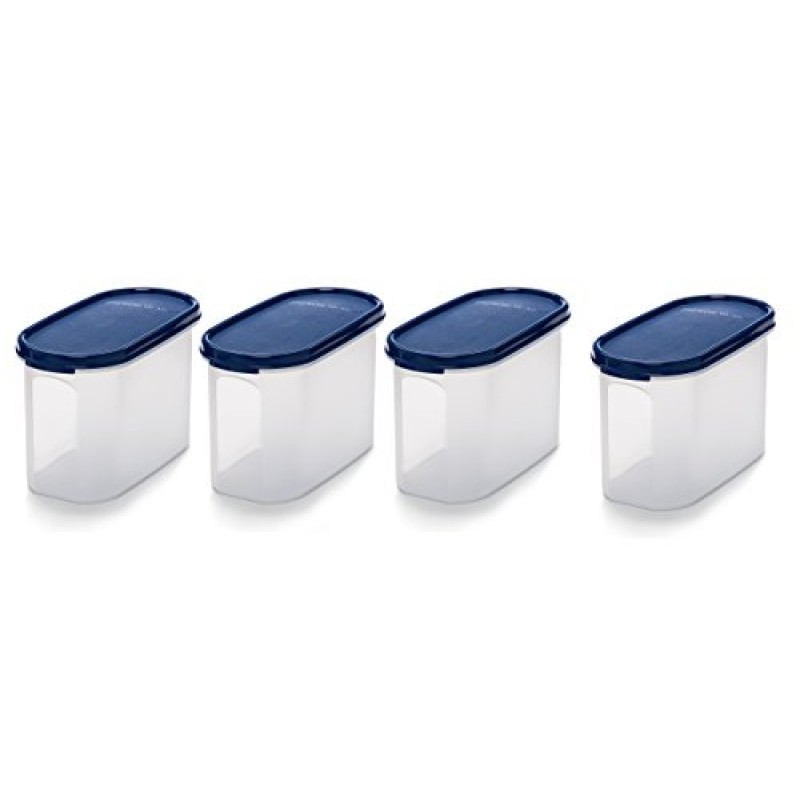 Signoraware Large 24 Litres Modular Multi-Purpose Plastic Containers with Lid Pack 1 Mod Blue 