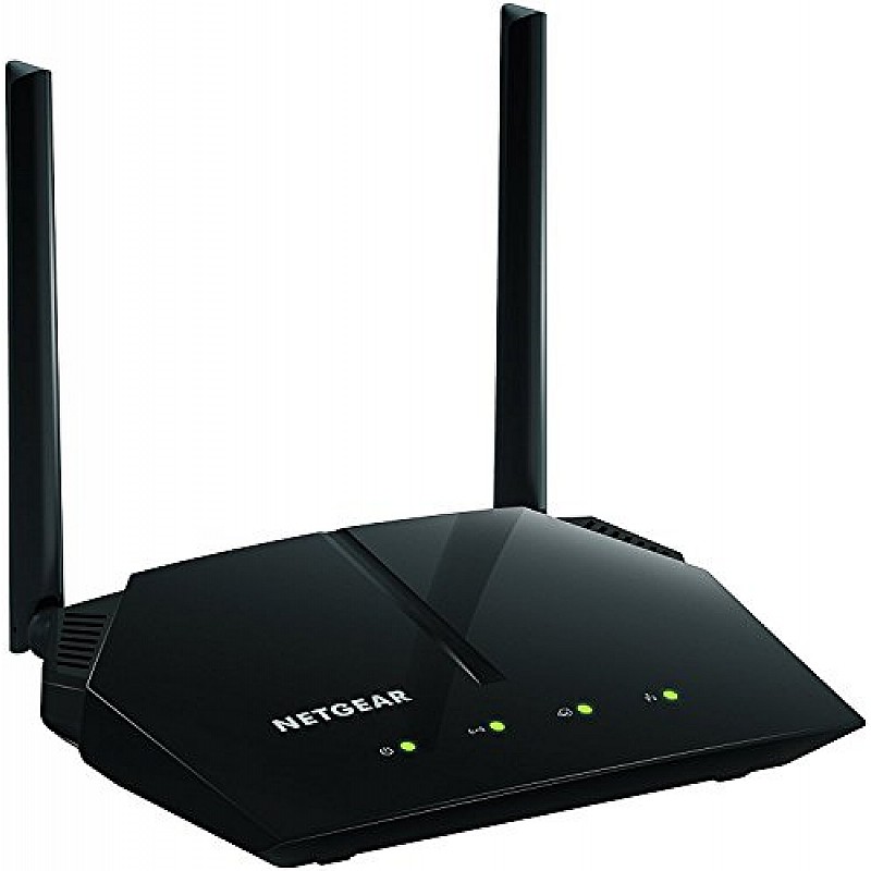 Netgear R6120-100INS AC1200 Dual-Band Wi-Fi Router (Black, Not a Modem) 