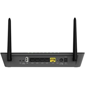 Netgear R6120-100INS AC1200 Dual-Band Wi-Fi Router (Black, Not a Modem) 