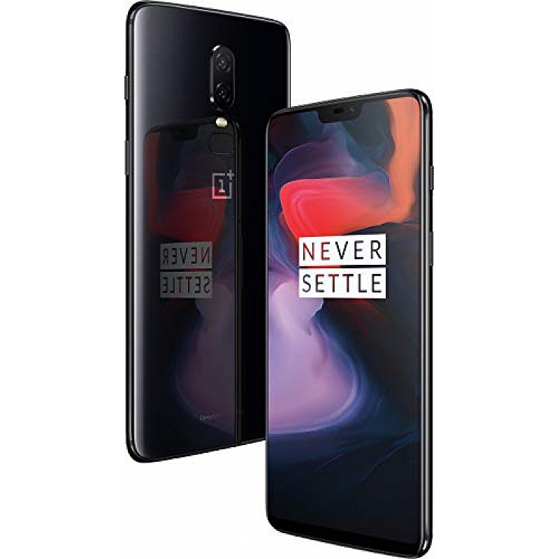 OnePlus 6 Mirror Black, 8GB RAM 128GB Storage Refurbished