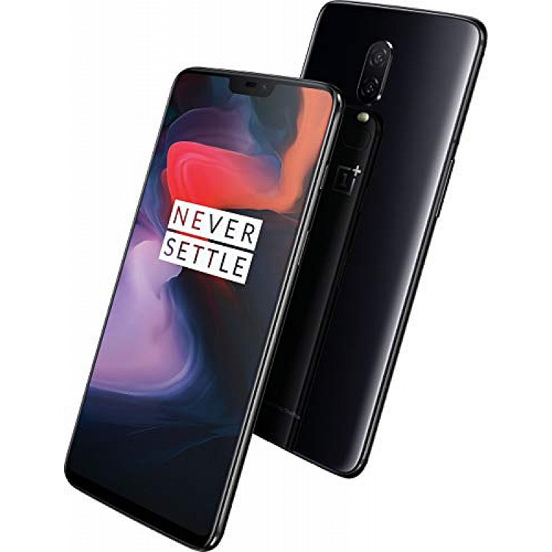 OnePlus 6 Mirror Black, 8GB RAM 128GB Storage Refurbished