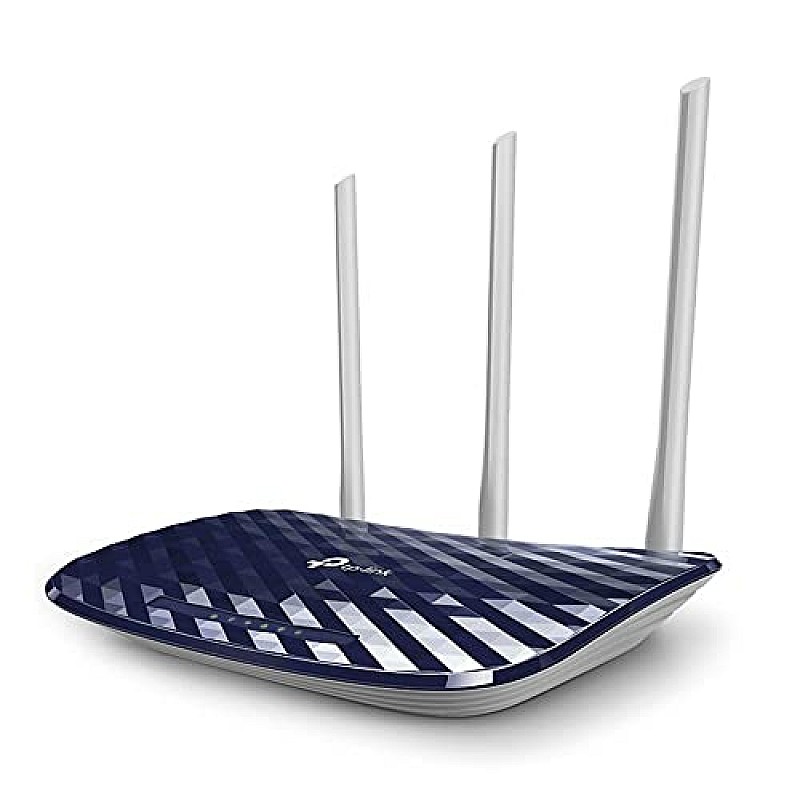 TP-Link AC750 Dual Band Wireless Cable Router 750Mbp (Archer C20) blue