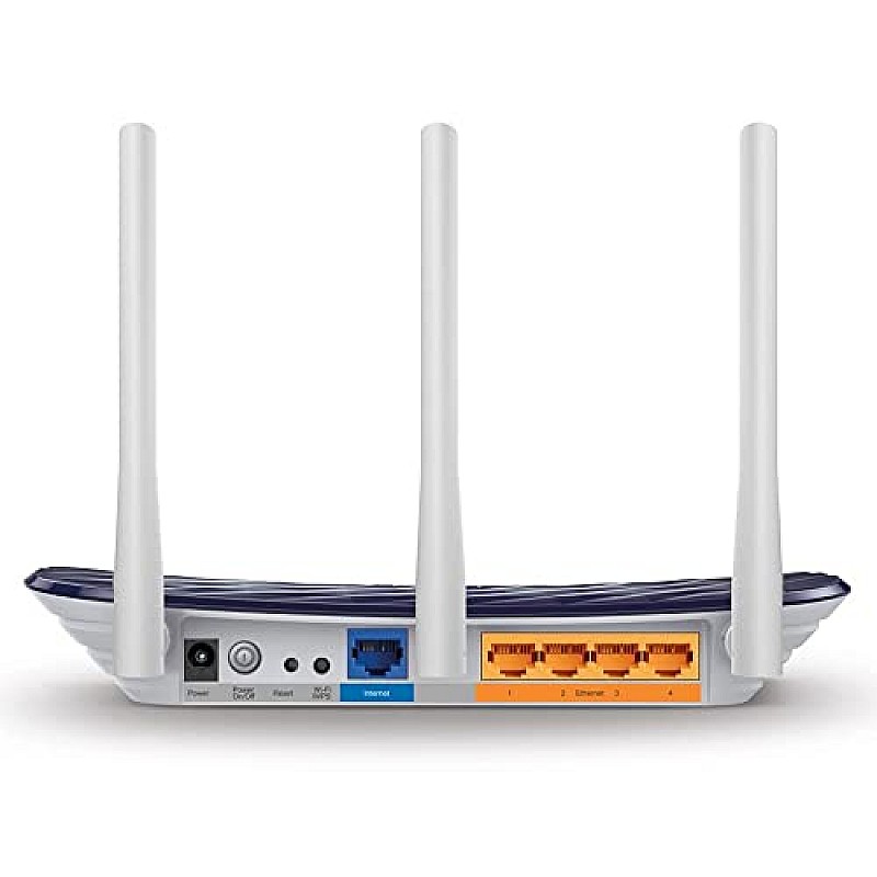 TP-Link AC750 Dual Band Wireless Cable Router 750Mbp (Archer C20) blue