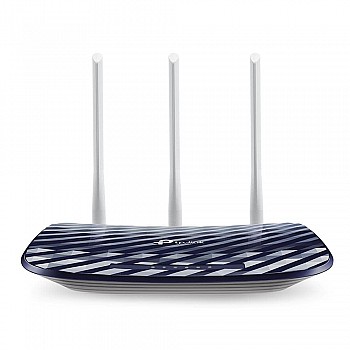 TP-Link AC750 Dual Band Wireless Cable Router 750Mbp (Archer C20) blue