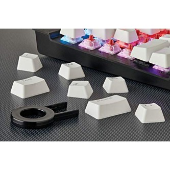 Corsair Gaming PBT Double-Shot Keycaps Full 104/105-Keyset - White Corsair Gaming PBT Double-Shot Keycaps Full 104/105-Keyset - White