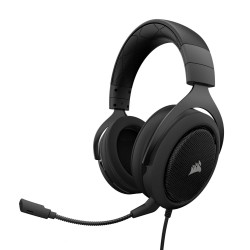 Corsair HS50 - Stereo Gaming Headset - Discord Certified Headphones - Works with PC