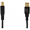 AmazonBasics USB 2.0 Cable - A-Male to B-Male for Personal Computer, Printer - 6 Feet (1.8 Meters)- Black