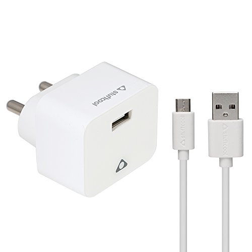 Stuffcool Charge it Kit 1A USB Wall Charger/Travel Charger Android Smartphones - White Stuffcool Charge it Kit 1A USB Wall Charger/Travel Charger Android Smartphones - White