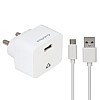 Stuffcool Charge it Kit 1A USB Wall Charger/Travel Charger Android Smartphones - White