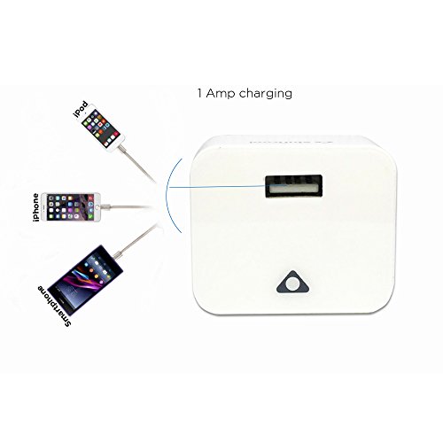 Stuffcool Charge it Kit 1A USB Wall Charger/Travel Charger Android Smartphones - White Stuffcool Charge it Kit 1A USB Wall Charger/Travel Charger Android Smartphones - White